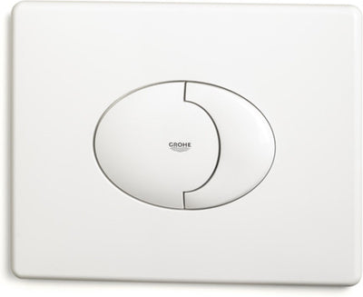 Pannello comandi WC Grohe skate air - orizzontale - doppio scarico - bianco alpino