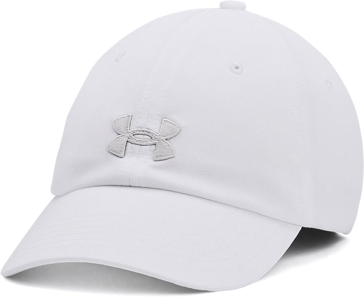 Under armour gorra ajustable para mujer ua blitzing - blanco