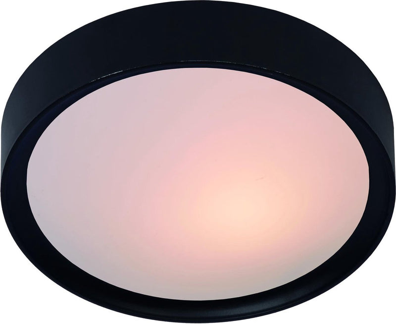 Lucide lex - lampada da soffitto (lampada da soffitto) - ø 33 cm - 2xe27 - nero