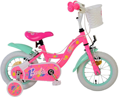 Bicicletta per bambini Barbie - ragazze - 12 pollici - rosa - due freni a mano