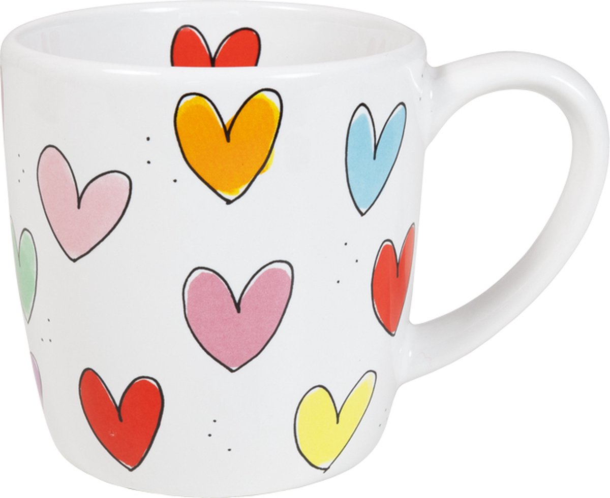 Blond Amsterdam, aggiornaci: tazza cappuccino 0,5l cuori