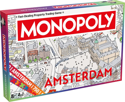 Juegos de identidad monopoly amsterdam 750 años - edición limitada - es