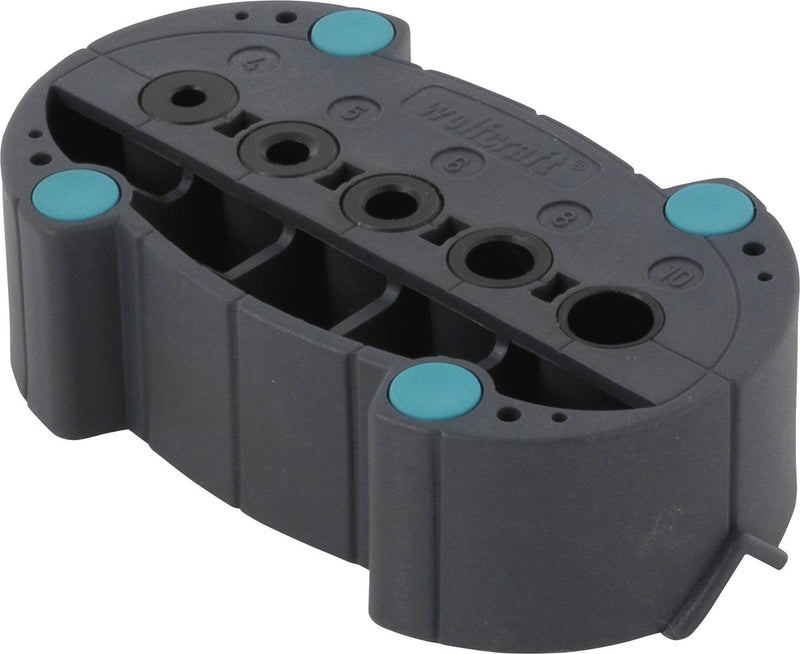 Móvil de batería Wolfcraft | ayuda para la perforación | ø4, 5, 6, 8, 10mm | 1 pieza - 4685000
