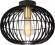 Lucide yann - lampada da soffitto (lampada da soffitto) - ø 32 cm - 1xe27 - nero