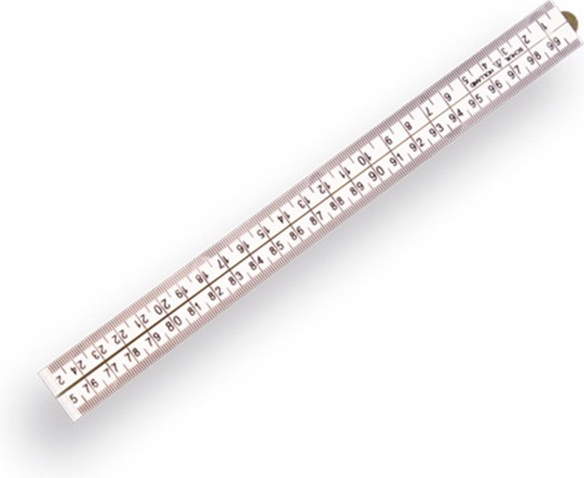 Schuil duimstok - 8624 - 1 m