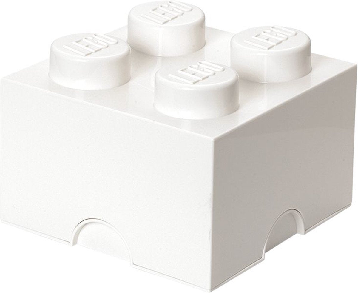 Habitación Copenhague LEGO Almacenamiento Brick 4 White