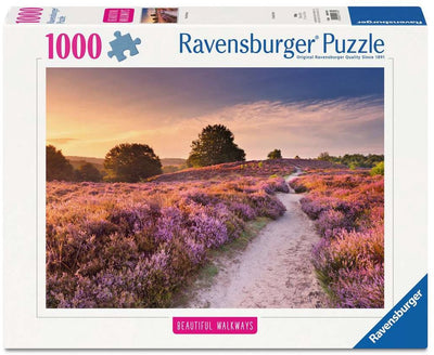 Ravensburger jigsaw puzzle pink pathway - 1000 pcs.