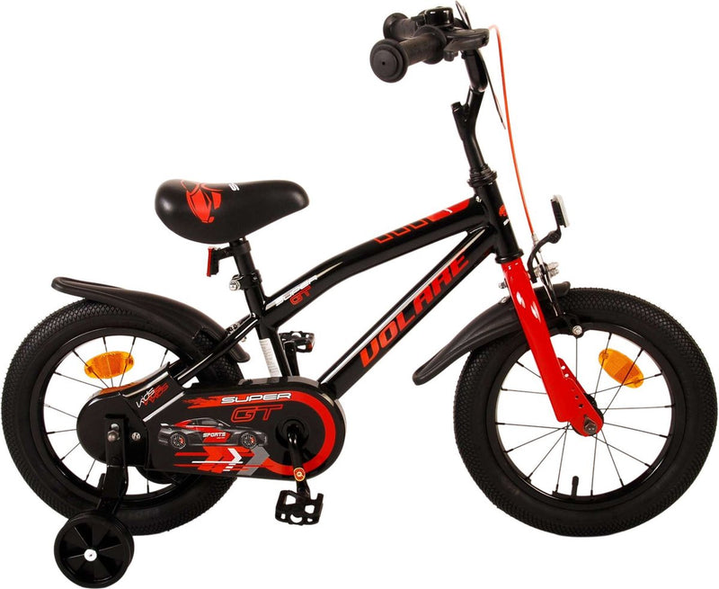 Bike per bambini di Volatar Super GT - Ragazzi - 14 pollici - Rosso