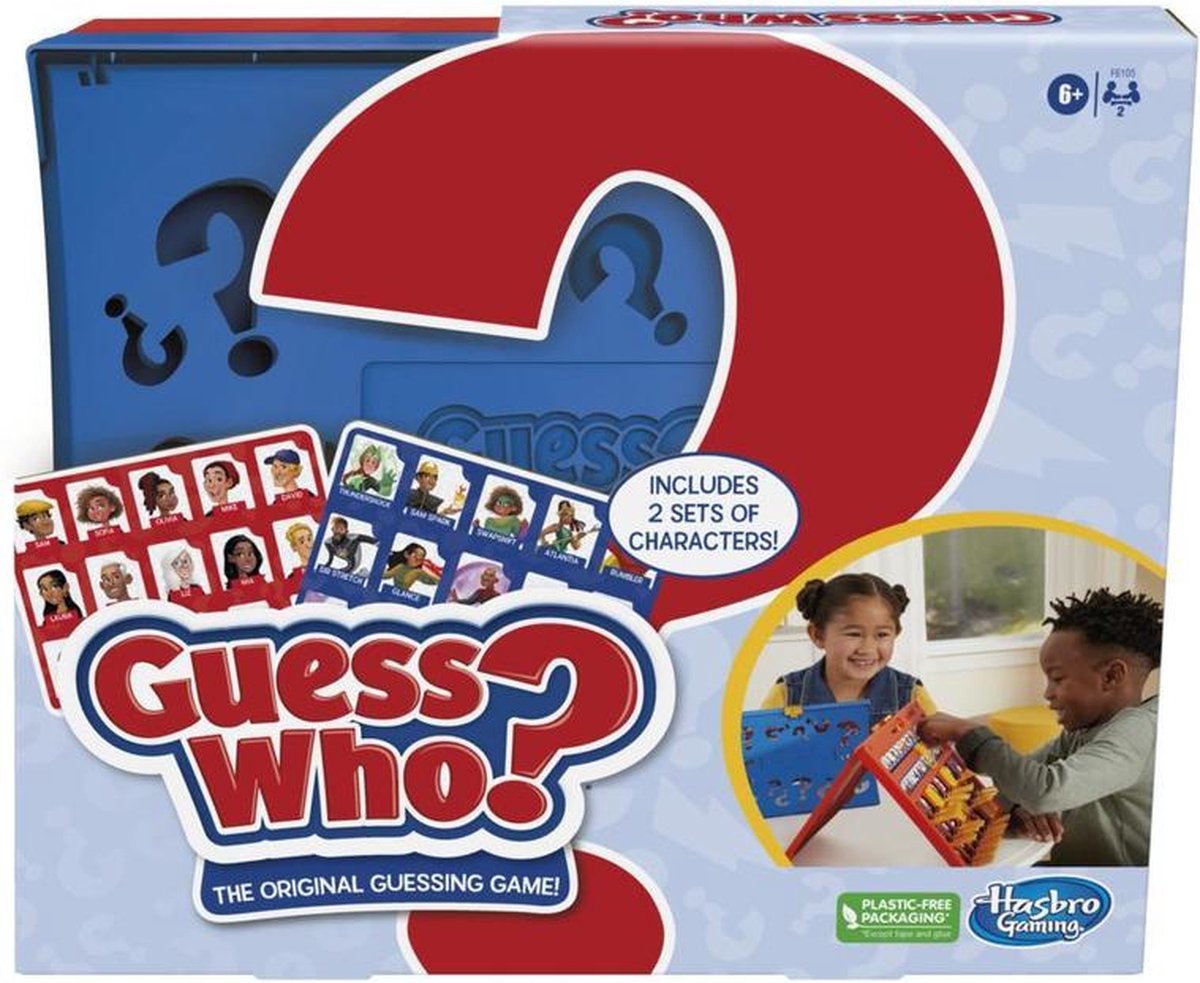 2601 juego de mesa hasbro ¿quién es quién? es, pt