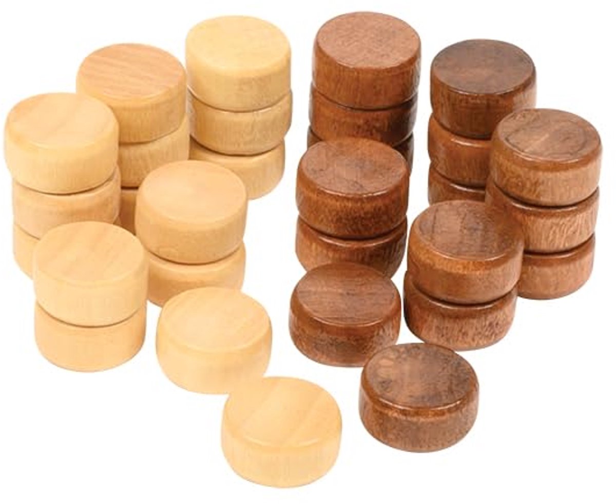 Philos backgammon tile set - multicolor - 17 x 8 mm - educational game.