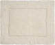 Jollein - tappeto per box 75x95 cm - tappeto da gioco per bambini - maglia basic - nocciola