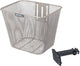 Basil Bicycle Basket Bilbao con montaggio fisso 26 x 22 x 27 cm nero