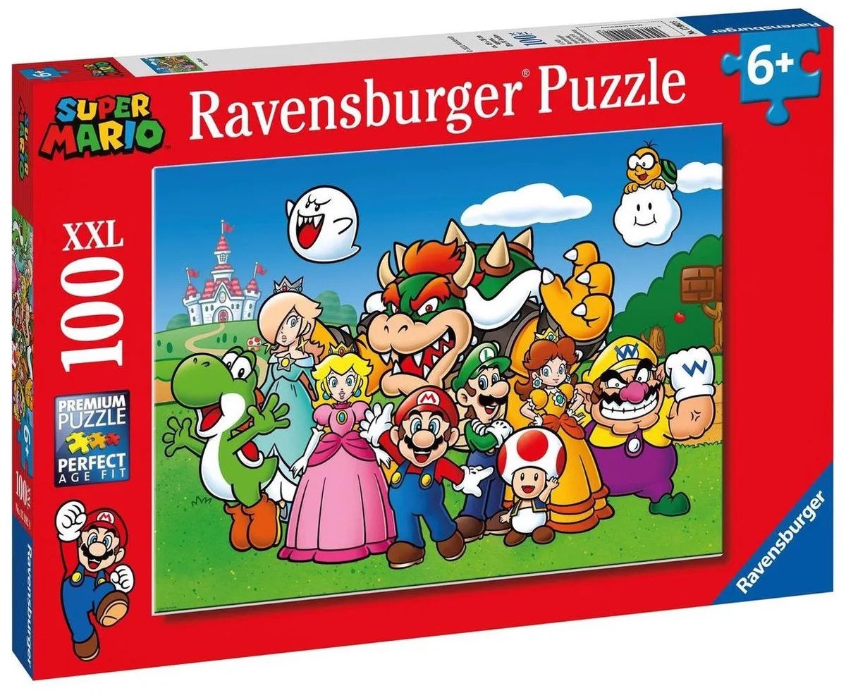 Ravensburger Super Mario Puzzle, 100. Xxl