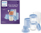 Philips avent bicchierini per alimenti per bambini - 180 ml - 5 pezzi - scf619 05