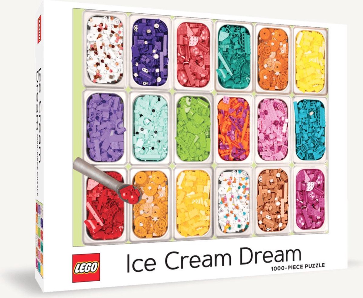 Puzzle Lego Sogni di gelato da 1000 pezzi
