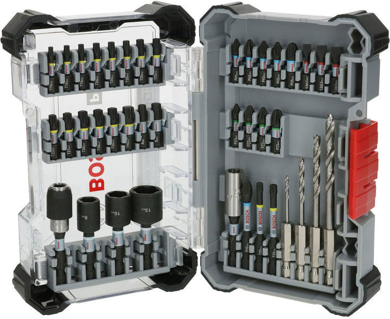 Set di punte per trapano per legno Bosch Professional Pro Impact da 40 pezzi - 2608521u87