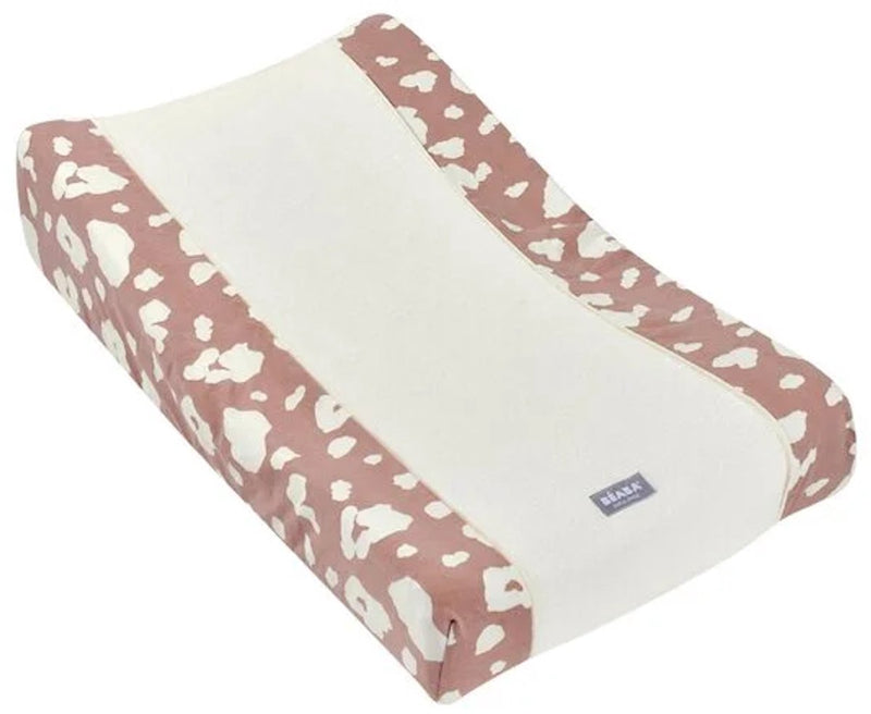 Fodera per divano Dreaba béaba - 100% cotone biologico gots - oeko-tex classe 1 - tessuto waffle morbido e assorbente - per cuscino fasciatoio per divano - naturale