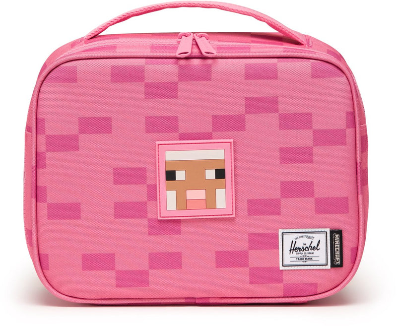 Herschel minecraft pop quiz lonchera pequeña - oveja rosa