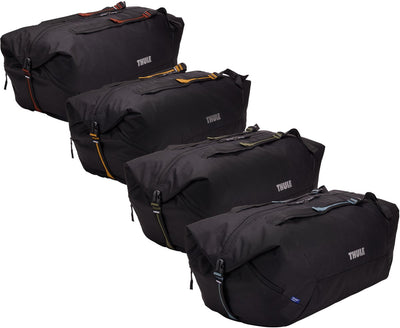 Thule gopack duffel set roof boxes and luggage boxes accessory black 75