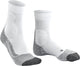 Falke te2 calcetines de tenis de material funcional de algodón anti-ampollas hombres blanco - talla 39-41