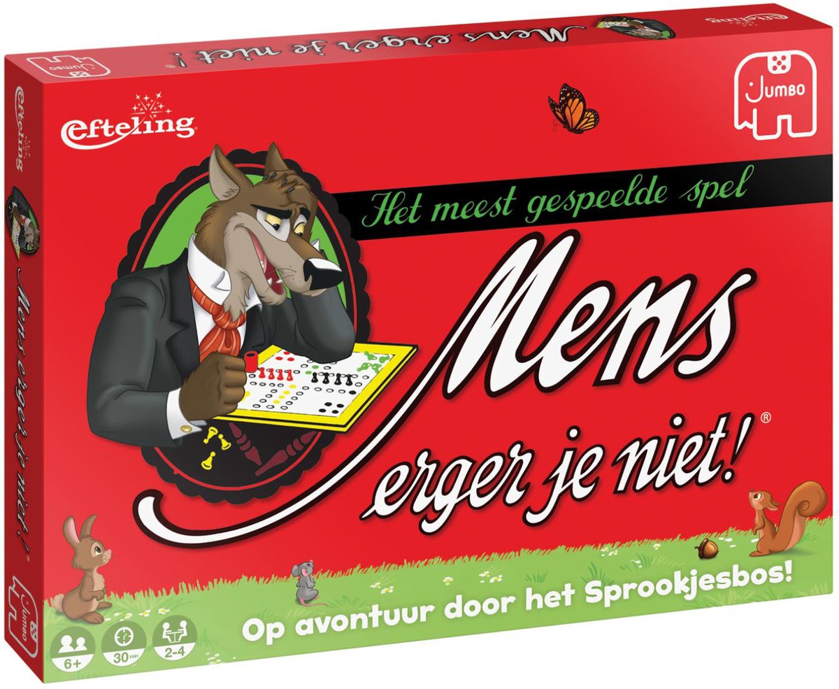 Jumbo Man no obtiene un juego de mesa de árbol de cuento de hadas