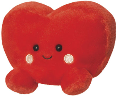 Aurora eco friendly series - red heart cuddly toy - 20 cm - soft plush