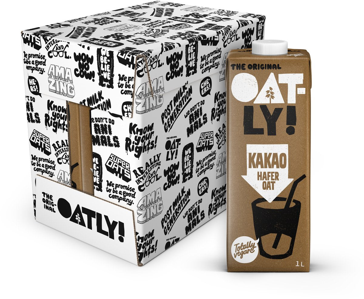Avena! bevanda all'avena kakao - 6 pezzi - (6l) - latte vegetale a lunga conservazione - kakao - confezione risparmio