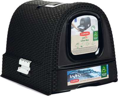Caja de arena Curver con cajón - 51,5x38,5x40cm - antracita -
