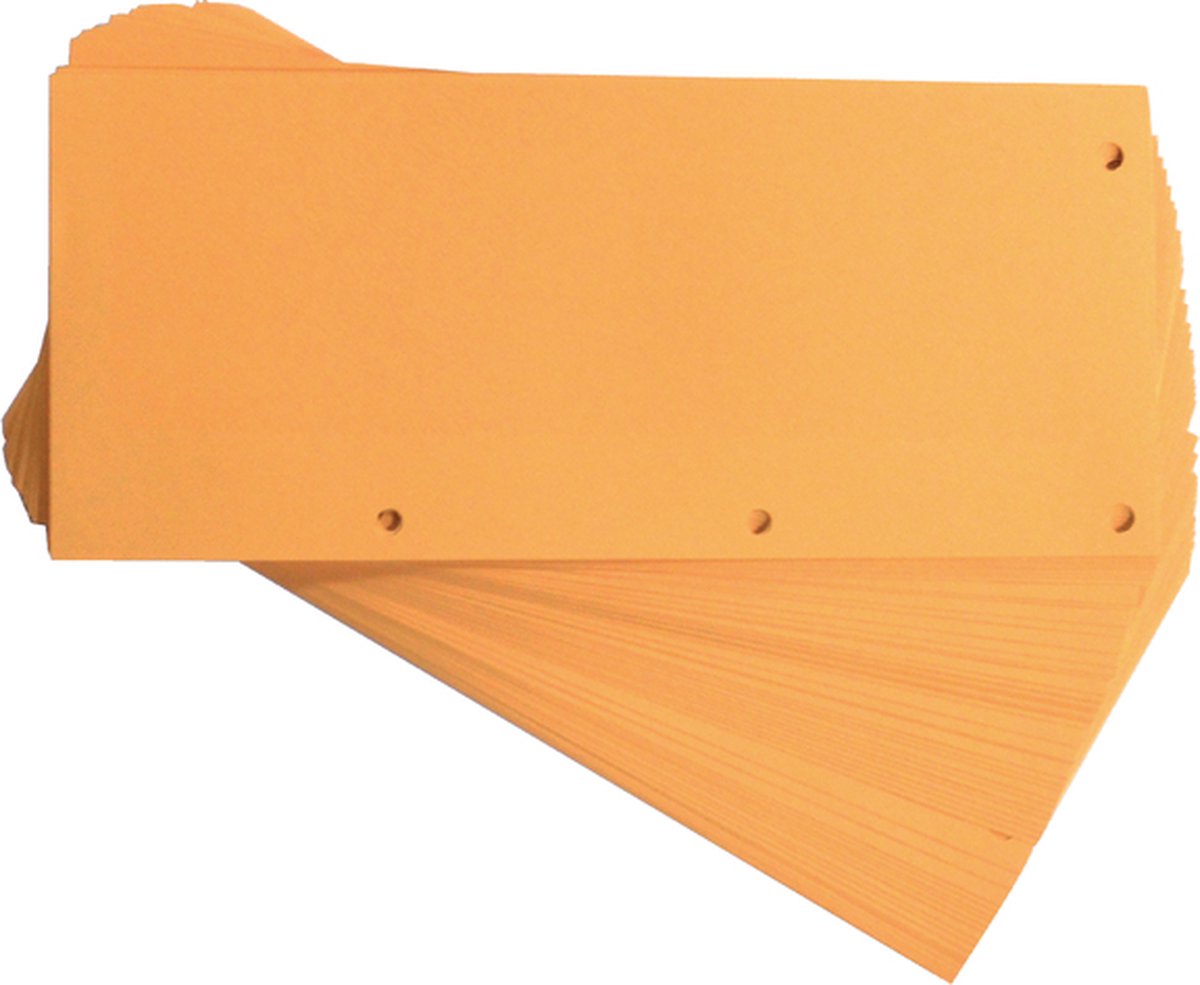 Oxford scheidingsstrook duo 240x105mm oranje 60st