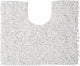 Tappetino WC Sealskin Twist 45x50 cm - microfibra - bianco