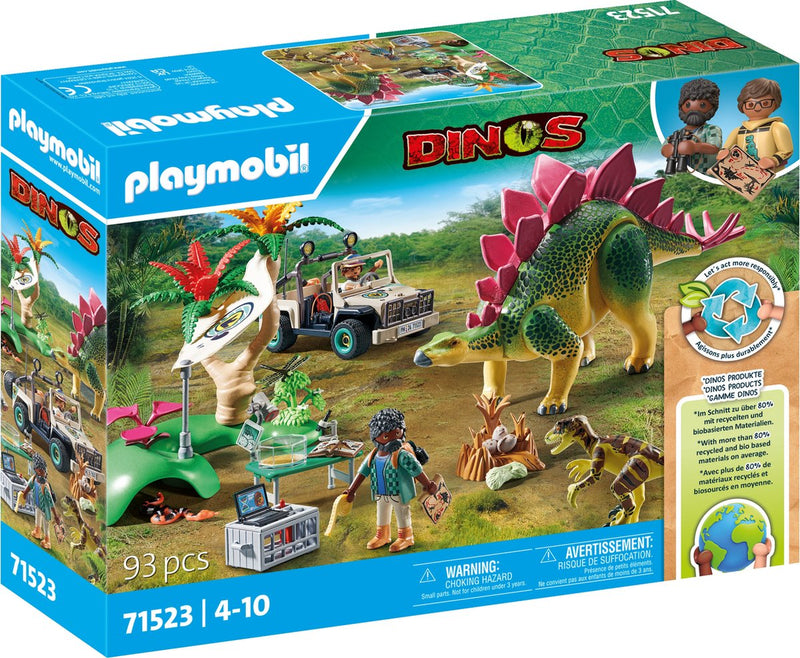 Playmobil Dinos Research Station con dinosauri 71523