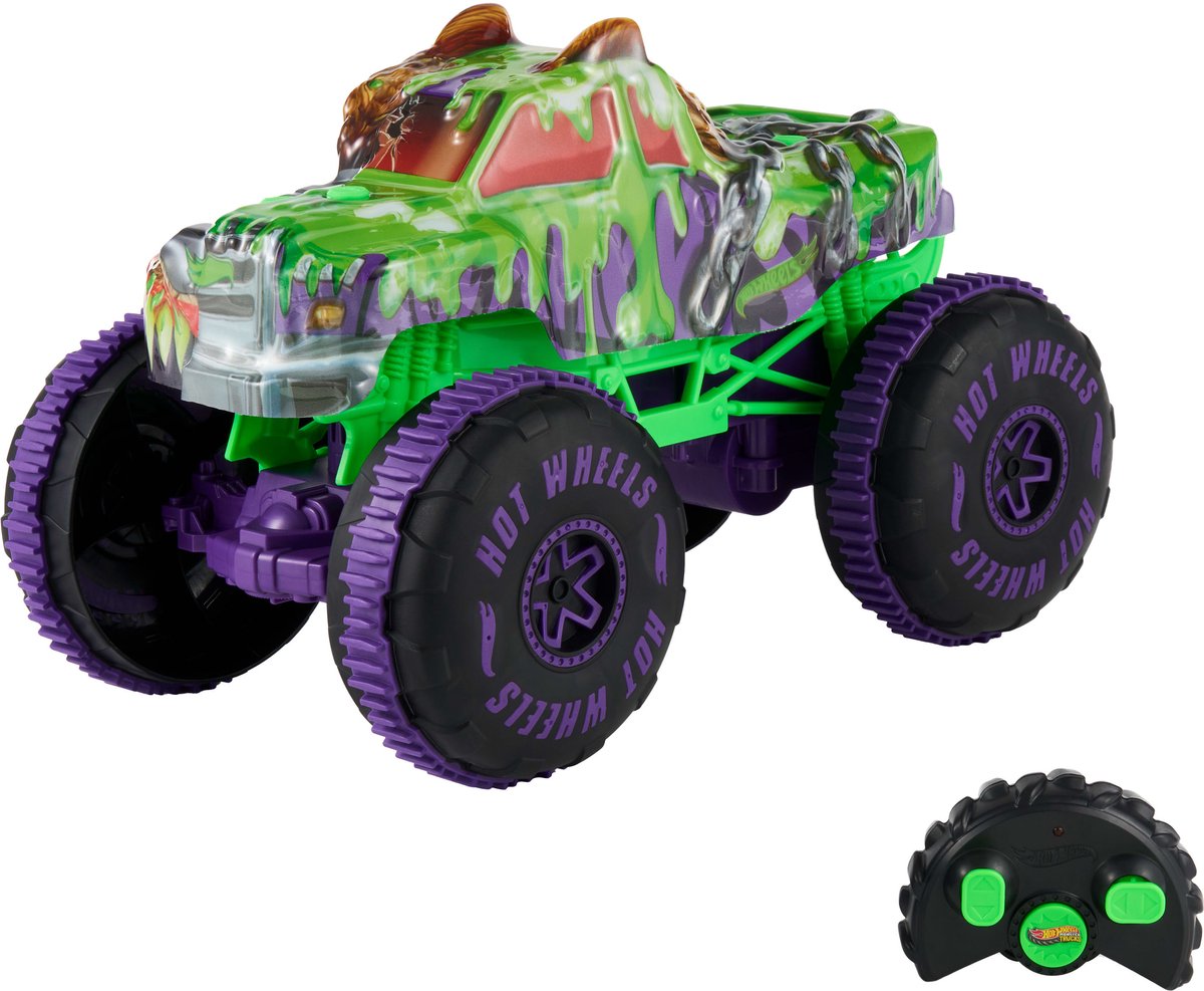 Hot Wheels Monster Truck RC - Lupo distruttore mutante