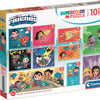 Clementoni legpuzzel super color 10in1 dc comics