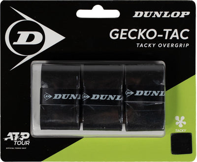 Dunlop - grip - gecko-tac ogrip blk blister da 3 pezzi - grip unisex - nero