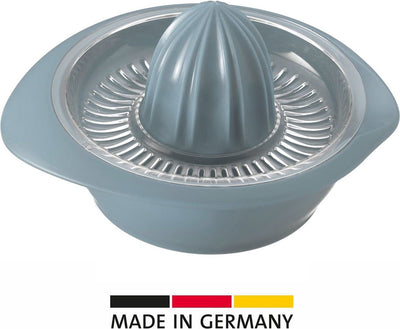Spremiagrumi Westmark con serbatoio per il succo, diametro: 18,7 cm, capacità: 350 ml, plastica, limetta, blu, 3091227b