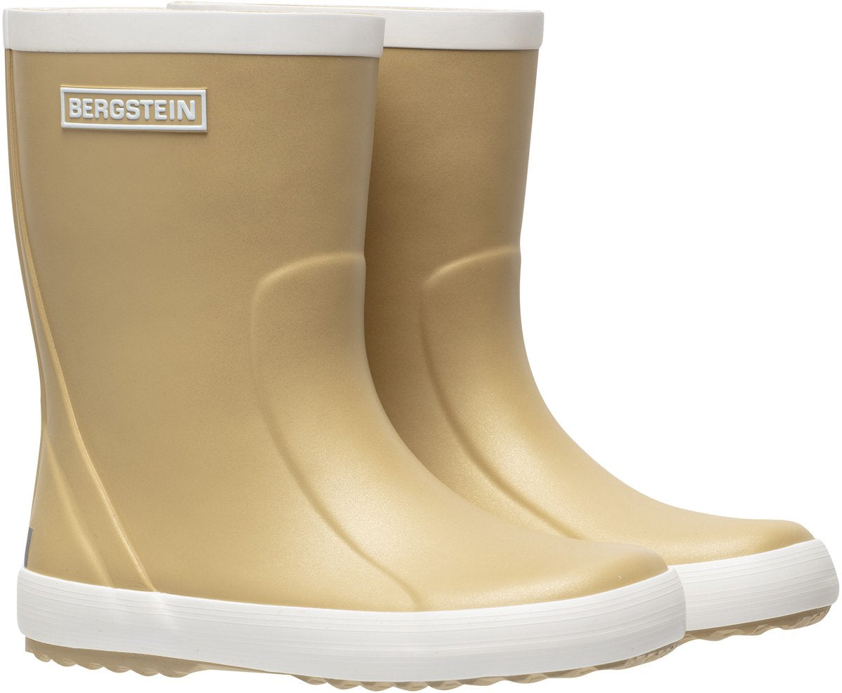 Stivali da pioggia Bergstein classici glam bambini - ragazzi - ragazze - oro