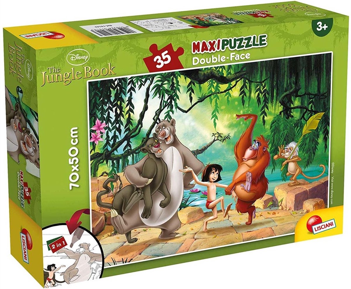 Lisciani disney puzzle df maxi piso 35 el libro de la selva