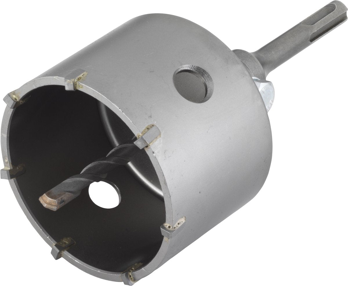 Wolfcraft - sega a tazza 83mm - sds plus - trapano elettrico a cassetta 83 mm per pietra - 5481000