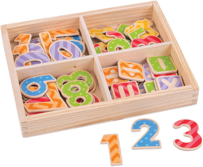 Bigjigs magnetici - numeri magneti numeri