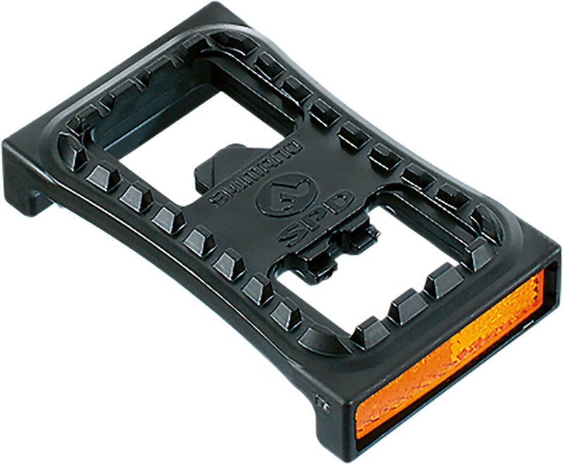 Set catarifrangenti per pedali Shimano SD-PD22 in plastica nera 2 pezzi