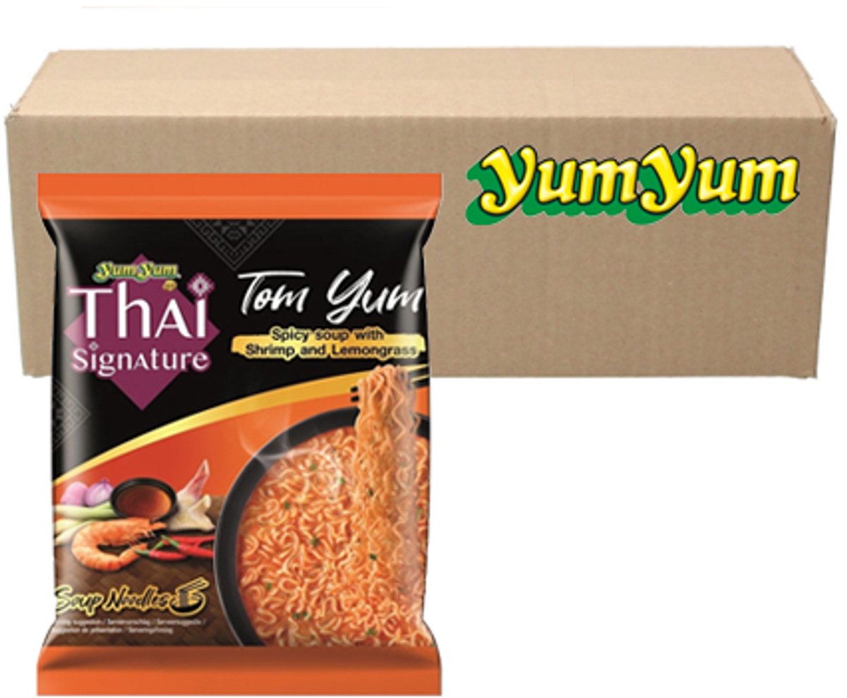 Yum yum tom yum shrimp pak - 10 x 100gr - voordeelverpakking