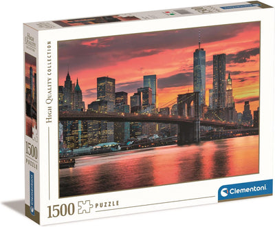 Clementoni Jigsaw Puzzle Easy River al crepuscolo, 1500 °.