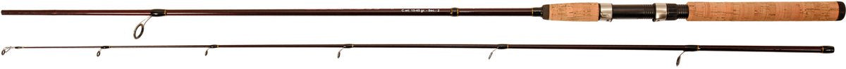 Albatros - scarlett spin - spinghengel - roofvissen - 240cm - 2-delig - werpgewicht 15-45gr