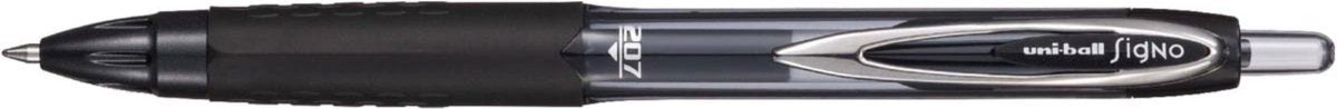 Uni-ball gel writer signo eco 207e medio nero | 12 pezzi