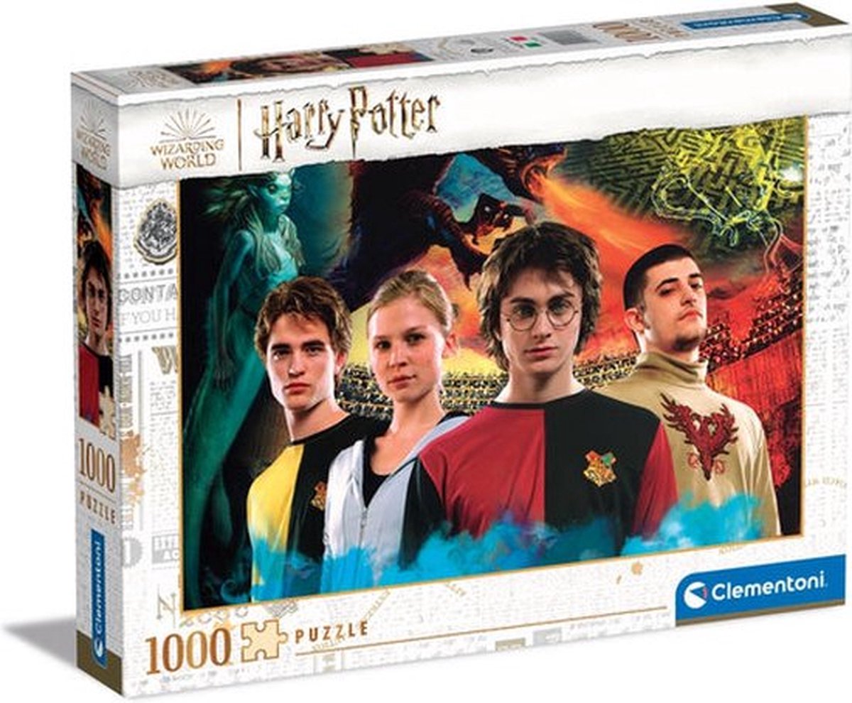 Clementoni - rompecabezas - 1000 piezas - harry potter