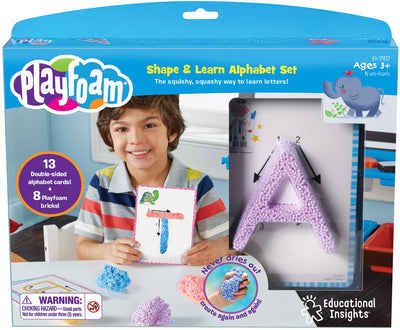 Risorse didattiche playfoam® shape learn set di alfabeti - 3+
