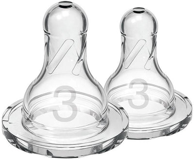 Dr. brown's options+ flesspeen - fase 3 - smalle halsfles - 2 stuks