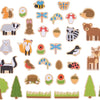 Bigjigs Wooden Magnets Forest, 35st.