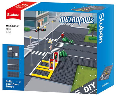 Superficie stradale piastra di base metropoli Sluban (m38-b1327)
