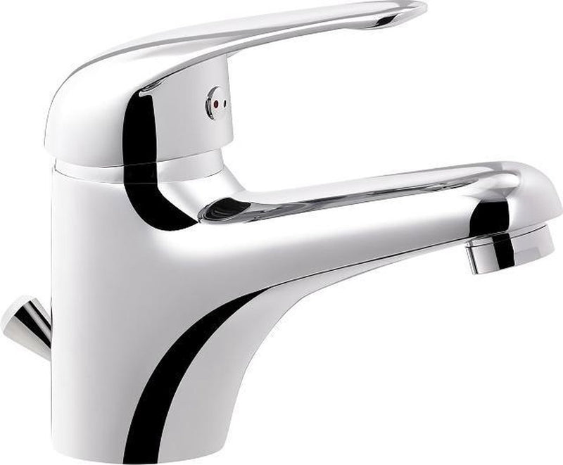 Rubinetto lavabo Schütte magna - miscelatore - con scarico - cromo